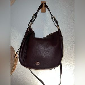 Coach Bag Sutton Hobo Oxblood